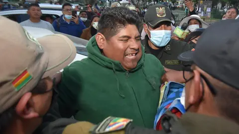 C&eacute;sar Apaza, dirigente cocalero. (Foto: La Raz&oacute;n).