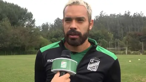 Junior S&aacute;nchez, mediocampista boliviano. (Foto: OP).
