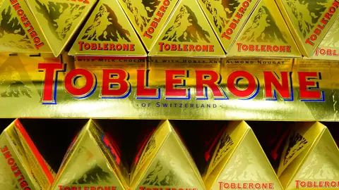 Chocolate Toblerone.