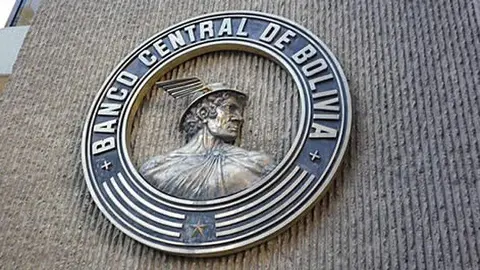 Banco Central de Bolivia. (Foto: Peri&oacute;dico La Patria).