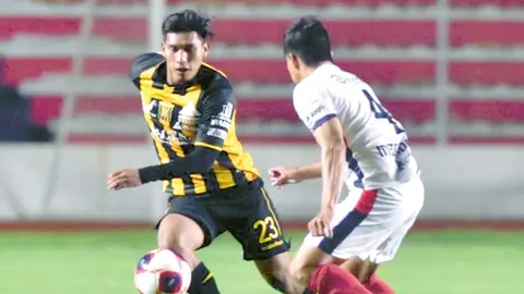 Jayson Chura, delantero boliviano. (Foto: Diario Nuevo Sur).