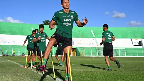 Leonardo Zabala, jugador boliviano. (Foto: RR. SS.).