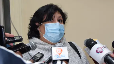 Patricia Arce, senadora masista. (Foto: ATB).