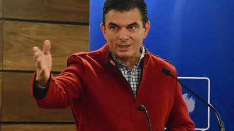 Rodrigo Paz, senador opositor. (Foto: La Raz&oacute;n).