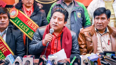 Leopoldo Chui, asamble&iacute;sta pace&ntilde;o. (Foto: Erbol).