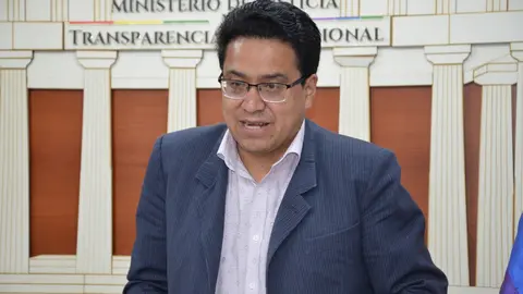 C&eacute;sar Siles, exministro de justicia. (Foto: Ministerio de Justicia).