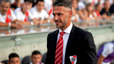 Martin Demichelis, entrenador argentino. (Foto: River)