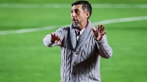 Cristian D&iacute;az, entrenador argentino. (Foto: Sport Bolivia).