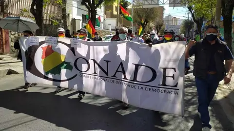 Marcha del Conade. (Foto: Bol.com).