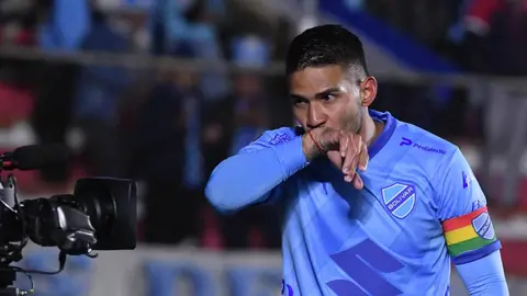 Diego Bejarano, defensor boliviano. (Foto: Unitel).