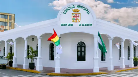 Concejo Municipal de Santa Cruz. (Foto: RR. SS.).