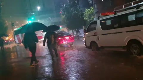 Lluvias en La Paz. (Foto: RR. SS.).