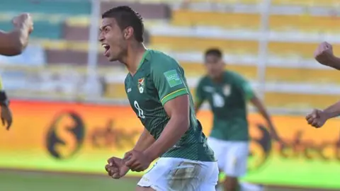 Diego Bejarano, defensor boliviano. (Foto: Op. Bol).