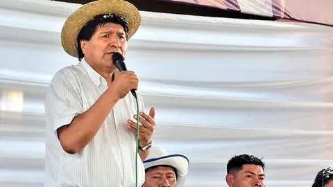 Evo Morales. (Foto: La Raz&oacute;n).