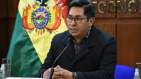 Zen&oacute;n Mamani, viceministro de presupuesto y contabilidad fiscal. (Foto: La Voz).