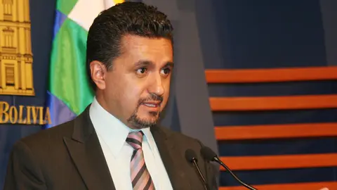 Sacha Llorentti, exministro de gobierno. (Foto. Min. Com).