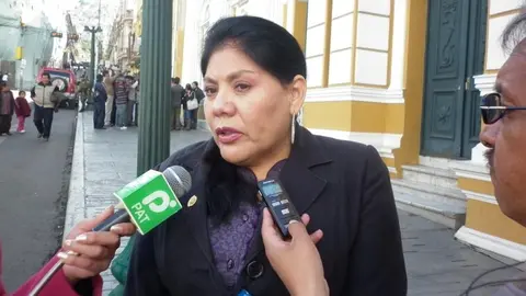 Norma Pi&eacute;rola, exdiputada nacional. (Foto: Urgente.bo).