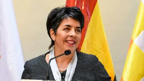 Cecilia Requena, senadora de CC. (Foto: Issuu)