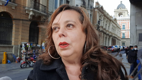 Katia Saucedo, abogada. (Foto: ANF).