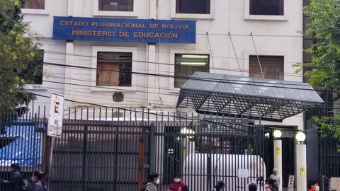 Ministerio de Educaci&oacute;n. (Foto: ANF).