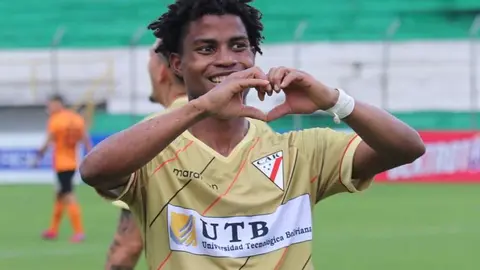 Dorny Romero, delantero del Club Always Ready. (Foto: El Deber).