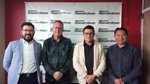 De izquierda a derecha: Jos&eacute; Pedro Ugarte, Carlos Alarc&oacute;n, Luis Alberto Ruiz y Jos&eacute; Luis Flores.