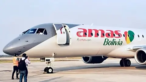 Avi&oacute;n Amaszonas Bolivia Foto: Web