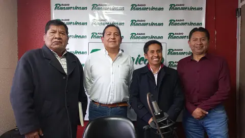 De izquierda a derecha: Roberto de la Cruz, Jos&eacute; Luis Bedregal, Rub&eacute;n Guti&eacute;rrez y Jos&eacute; Luis Flores.