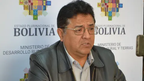 Remmy Gonzales, ministro de desarrollo rural y tierras. (Foto: M.R.T.).