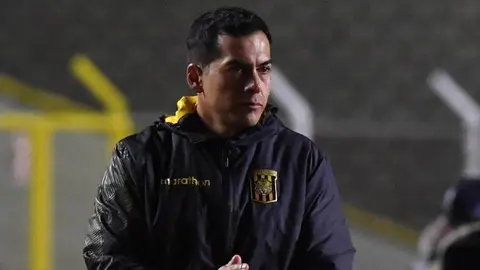 Pablo Cabanillas, director t&eacute;cnico de The Strongest. (Foto: Unitel).