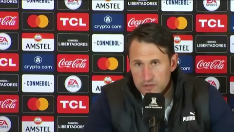 Be&ntilde;at San Jos&eacute; en conferencia de prensa. (Foto: RR. SS.).