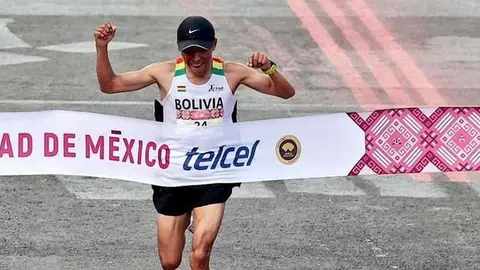 H&eacute;ctor Garibay, atleta boliviano. (Foto: La Patria).