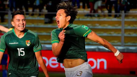Victor Abrego, delantero boliviano. (Foto: Bolivia.com).