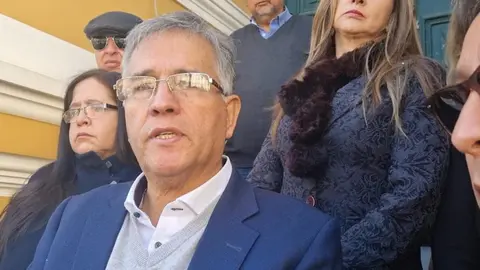 Javier Viscarra, Representante de los diplom&aacute;icos de Carrera. (Foto: La Patria)
