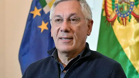 Eduardo Rodr&iacute;guez Veltz&eacute;, expresidente de Bolivia. (Foto: Jornada)