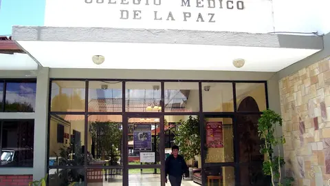 Colegio M&eacute;dico de La Paz.