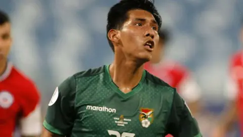 Jeyson Chura, delantero boliviano. (Foto: El Deber).