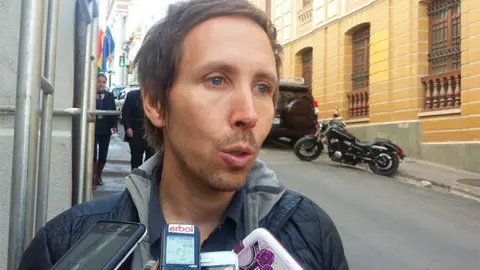 Thomas Becker, abogado. (Foto: Erbol).