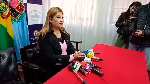 Magaly G&oacute;mez, diputada del MAS. (Foto: Los Tiempos).