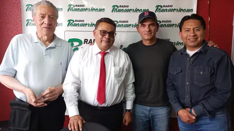 De izquierda a derecha: Carlos Borht, Franklin Guti&eacute;rrez, Rodrigo Paz y Jos&eacute; Luis Flores.