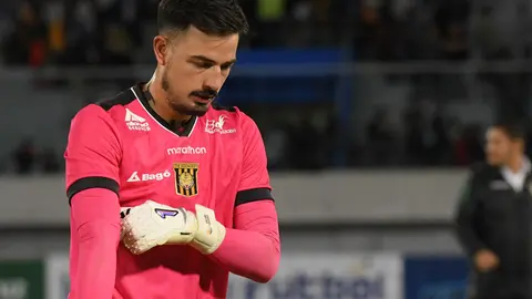 Guillermo Viscarra, guardameta boliviano. (Foto: La Raz&oacute;n).