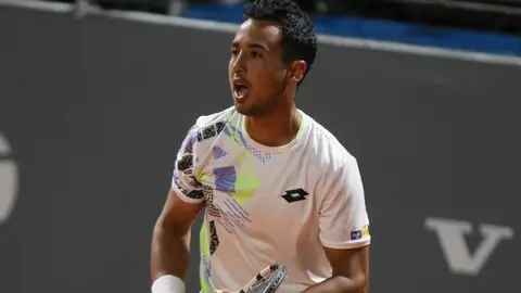Hugo Dellien, tenista boliviano. (Foto: Red Uno).