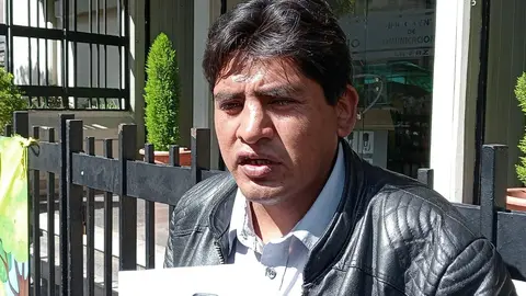 To&ntilde;o Si&ntilde;ani, ejecutivo de los gremiales El Alto. (Foto: &Eacute;xito Noticias).