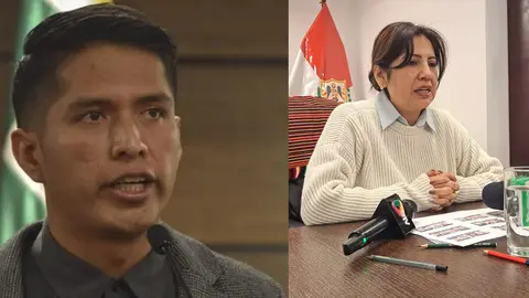 Andr&oacute;nico Rodr&iacute;guez (izq) y Ana Mar&iacute;a Castillo (der)