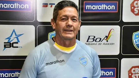 Mauricio Soria, director t&eacute;cnico boliviano. (Foto: Op Bol).