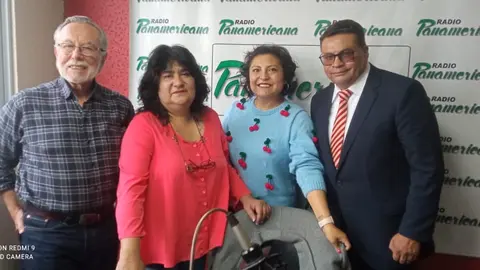 De izquierda a derecha: Juan del Granado, Jimena Costa, Leticia Benavente y Franklin Guti&eacute;rrez.