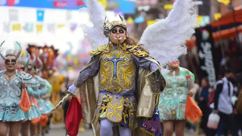 Carnaval de Oruro. (Foto: La Raz&oacute;n).