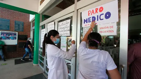 Paro m&eacute;dico. (Foto: El Diario).