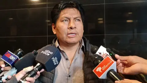 Santiago Ticona, senador de CC. (Foto: La Patria).