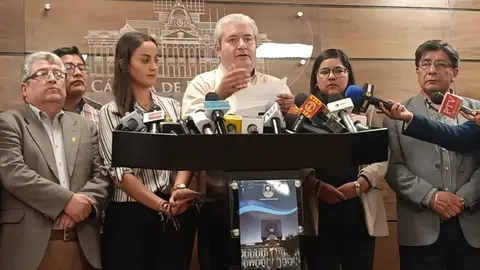 [Parte de la] Bancada de Comunidad Ciudadana. (Foto: Patria).